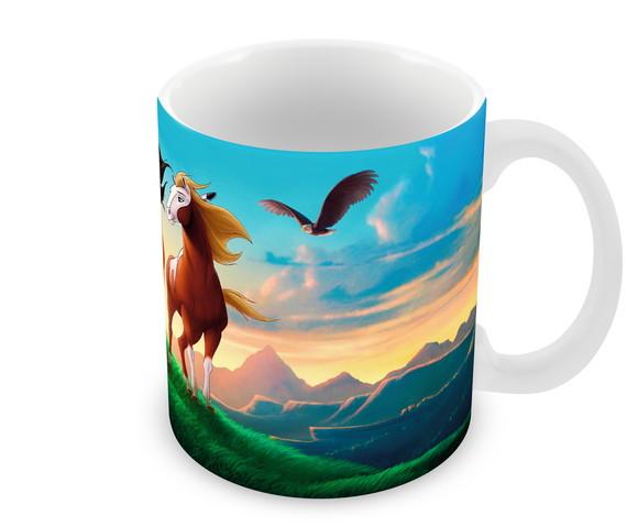Caneca Polímero Spirit o Corcel Indomável Personalizada