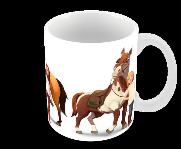 Caneca Polímero Spirit o Corcel Indomável Personalizada