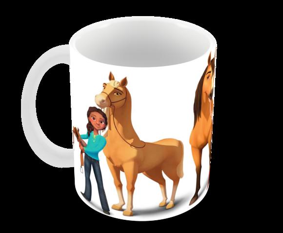 Caneca Polímero Spirit o Corcel Indomável Personalizada