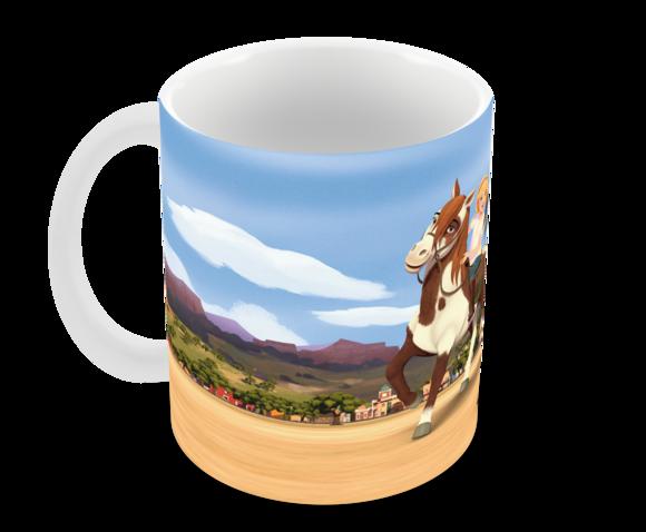 Caneca Polímero Spirit o Corcel Indomável Personalizada