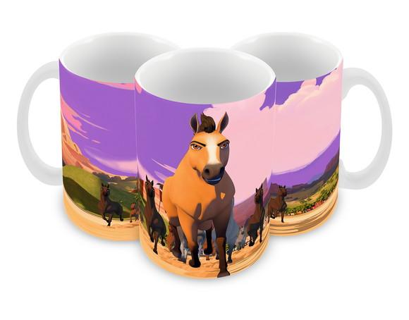 Caneca Polímero Spirit o Corcel Indomável Personalizada