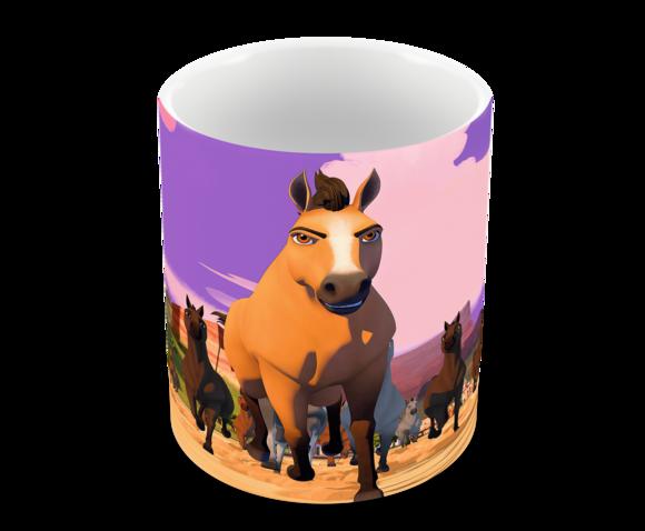 Caneca Polímero Spirit o Corcel Indomável Personalizada