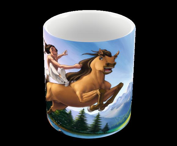 Caneca Polímero Spirit o Corcel Indomável Personalizada
