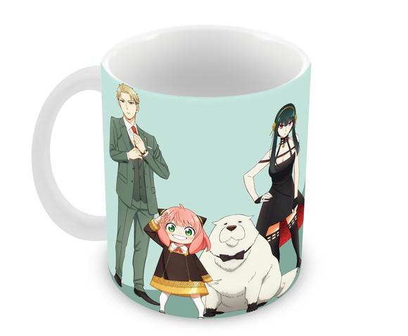 Caneca Polímero Spy x Family Personalizada