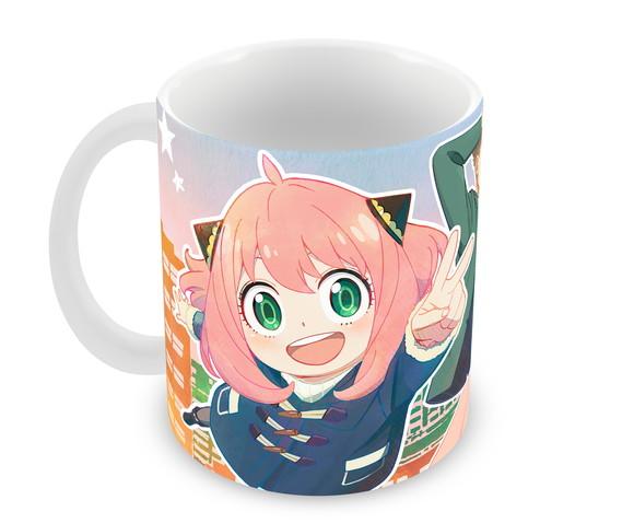 Caneca Polímero Spy x Family Personalizada