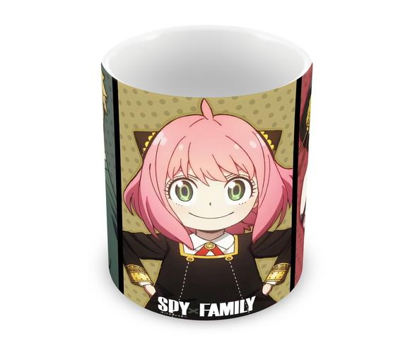 Caneca Polímero Spy x Family Personalizada