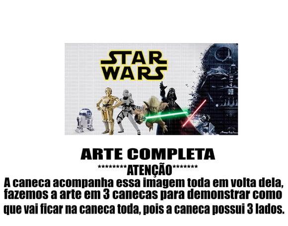 Caneca Polímero Star Wars Personalizada