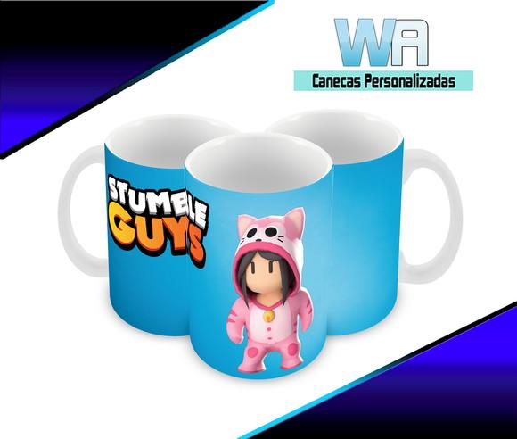 Caneca Polímero Stumble Guys Personalizada