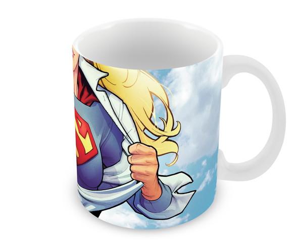 Caneca Polímero Super Girl Personalizada