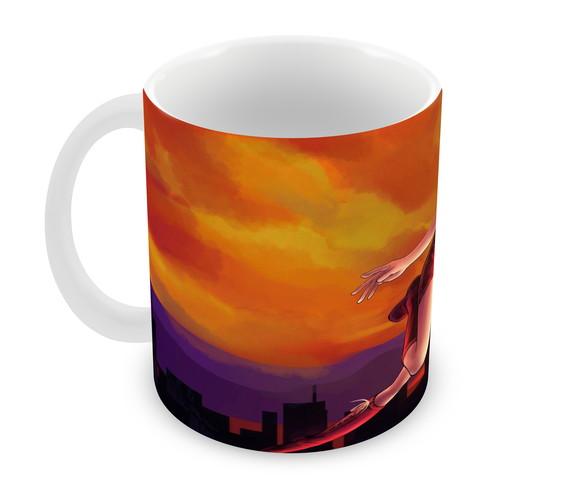 Caneca Polímero Super Girl Personalizada
