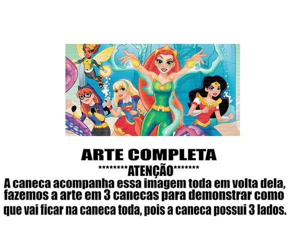 Caneca Polímero Super Heroínas Personalizada