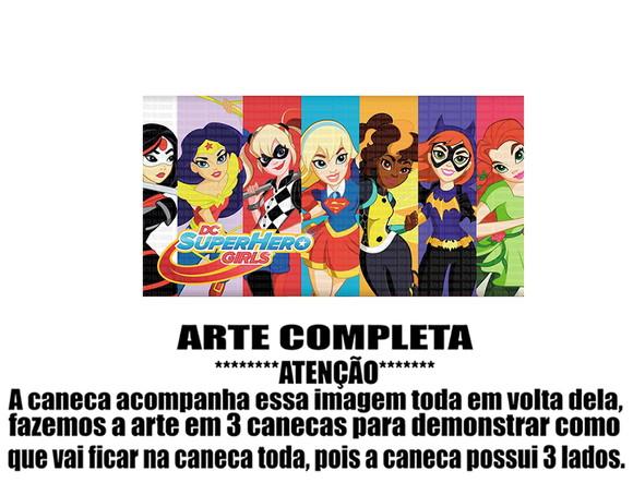 Caneca Polímero Super Heroínas Personalizada