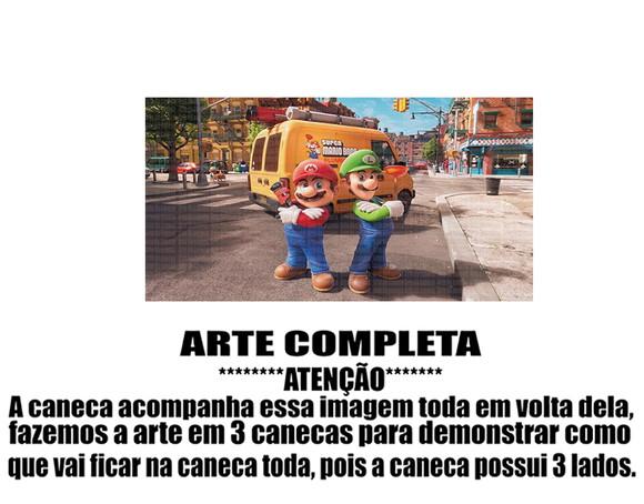 Caneca Polímero Super Mario Personalizada