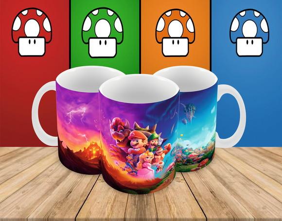 Caneca Polímero Super Mario Personalizada