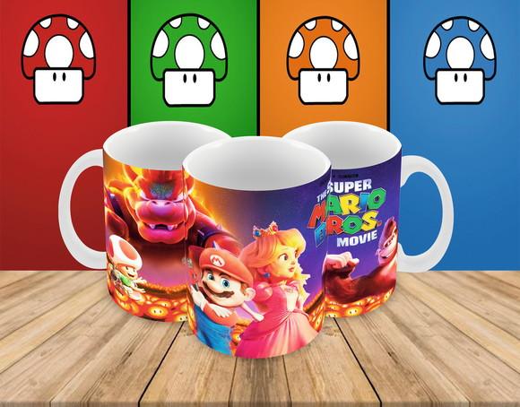 Caneca Polímero Super Mario Personalizada