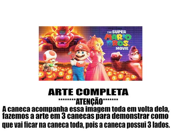 Caneca Polímero Super Mario Personalizada
