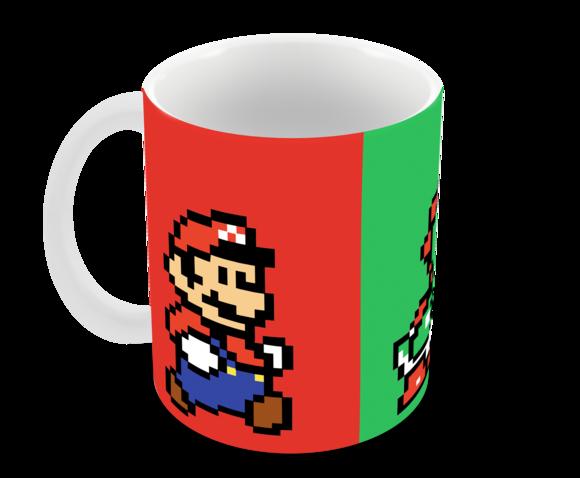 Caneca Polímero Super Mario Personalizada