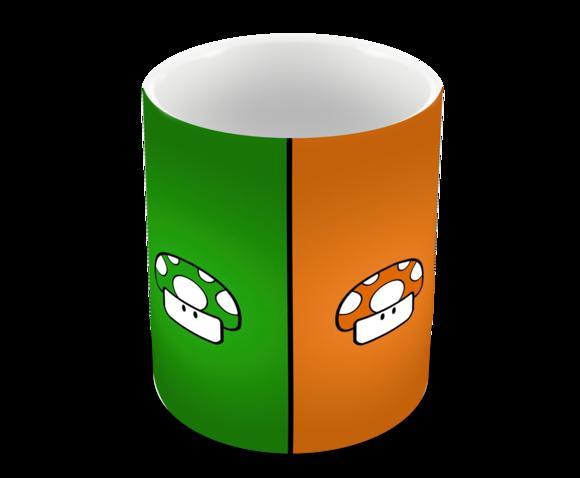 Caneca Polímero Super Mario Personalizada