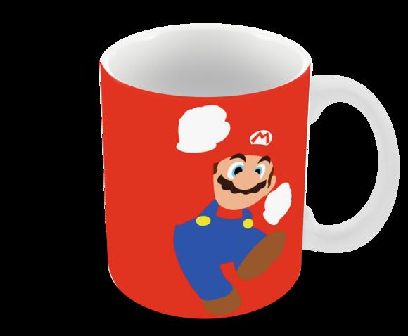 Caneca Polímero Super Mario Personalizada