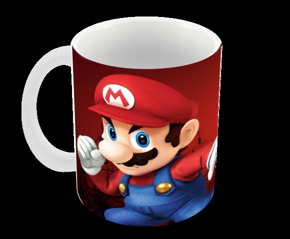 Caneca Polímero Super Mario Personalizada