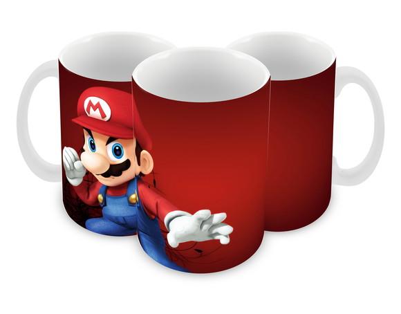 Caneca Polímero Super Mario Personalizada