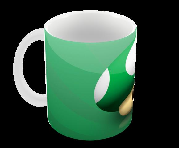 Caneca Polímero Super Mario Personalizada