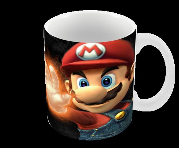 Caneca Polímero Super Mario Personalizada