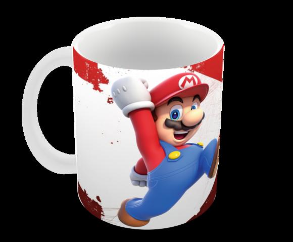 Caneca Polímero Super Mario Personalizada