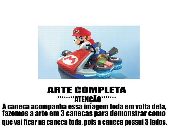Caneca Polímero Super Mario Personalizada