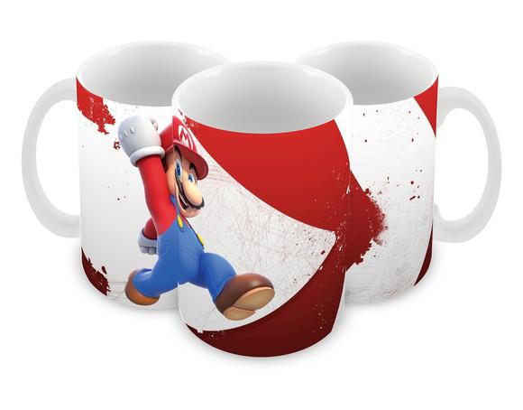 Caneca Polímero Super Mario Personalizada