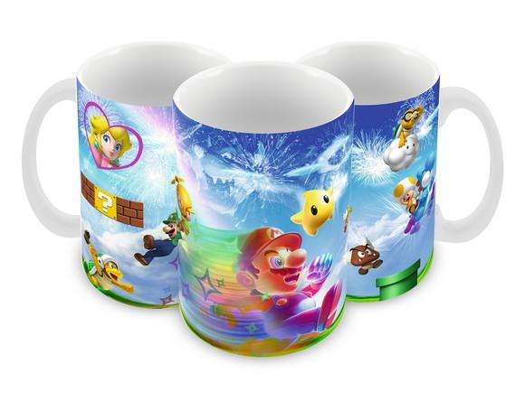 Caneca Polímero Super Mario Personalizada