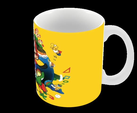Caneca Polímero Super Mario Personalizada