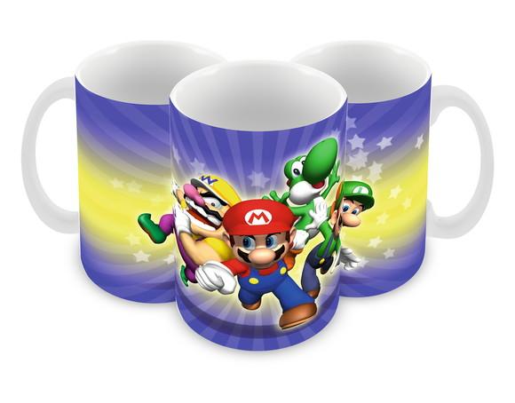 Caneca Polímero Super Mario Personalizada