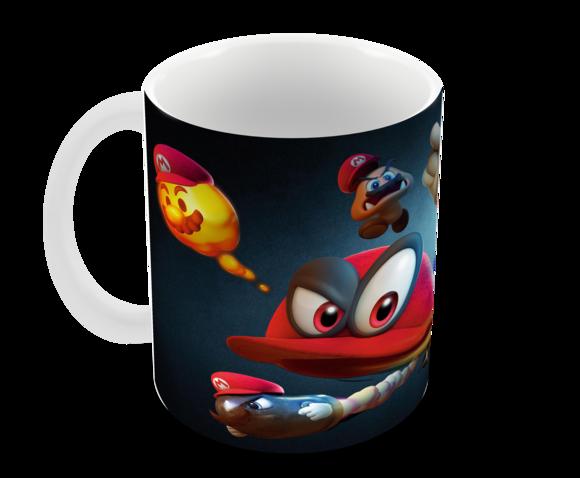 Caneca Polímero Super Mario Personalizada