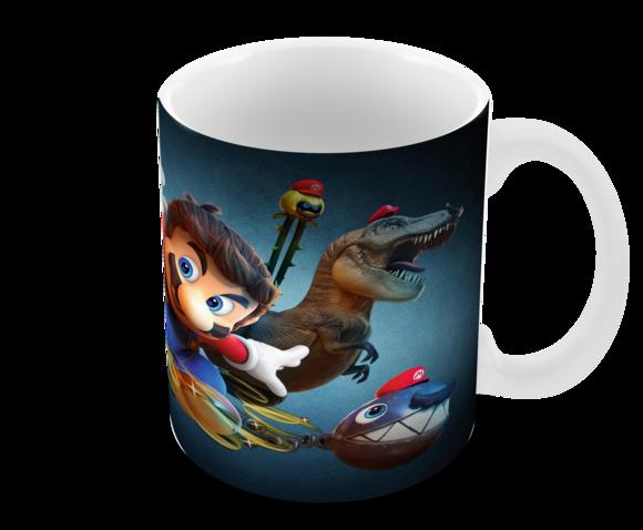 Caneca Polímero Super Mario Personalizada