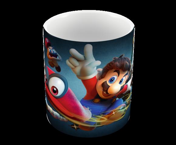 Caneca Polímero Super Mario Personalizada