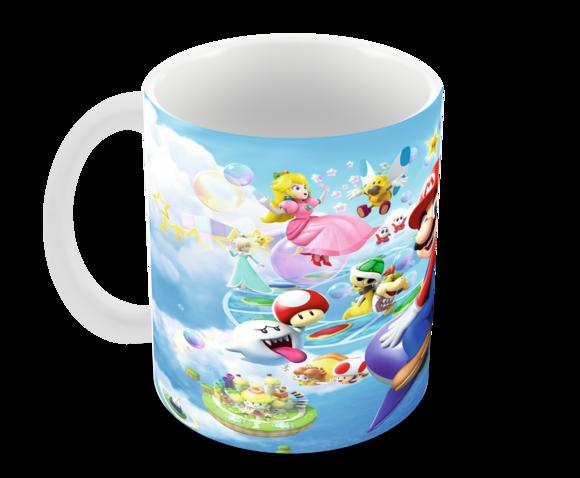 Caneca Polímero Super Mario Personalizada
