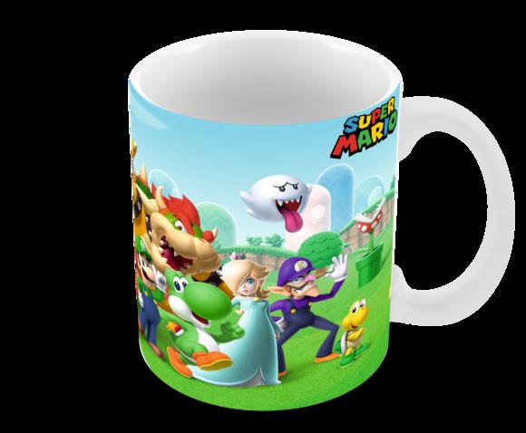 Caneca Polímero Super Mario Personalizada