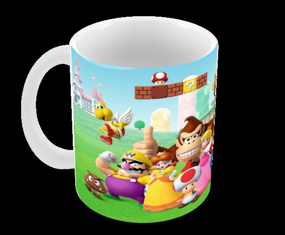 Caneca Polímero Super Mario Personalizada