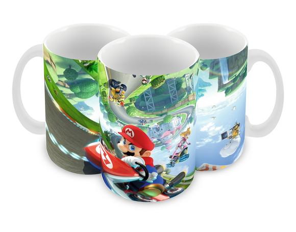Caneca Polímero Super Mario Personalizada