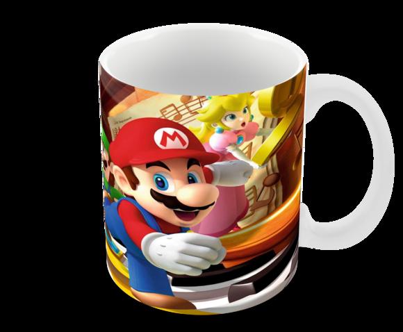 Caneca Polímero Super Mario Personalizada