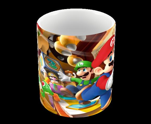 Caneca Polímero Super Mario Personalizada