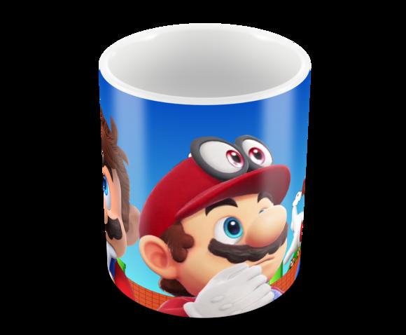 Caneca Polímero Super Mario Personalizada