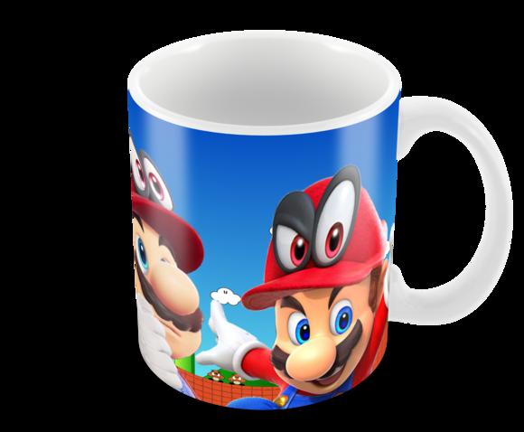 Caneca Polímero Super Mario Personalizada
