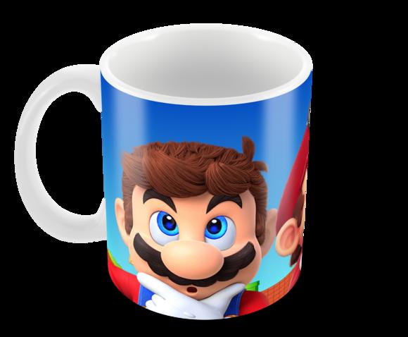Caneca Polímero Super Mario Personalizada