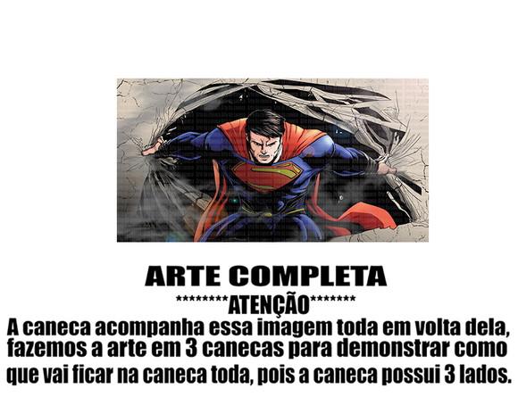 Caneca Polímero Superman Personalizada