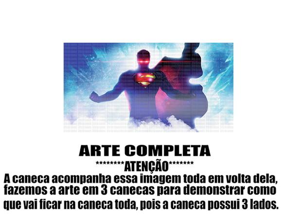 Caneca Polímero Superman Personalizada