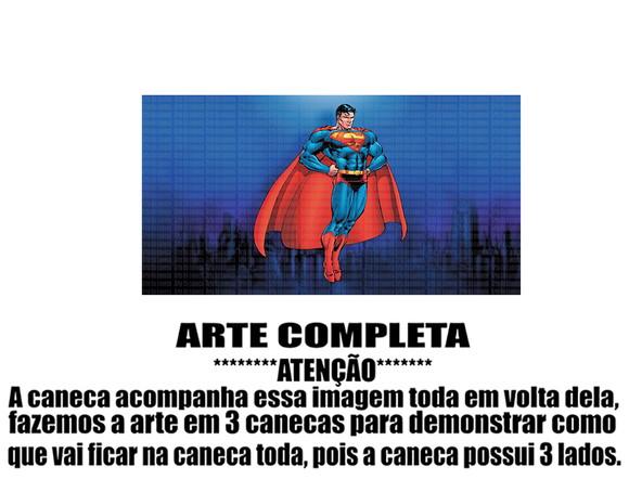 Caneca Polímero Superman Personalizada