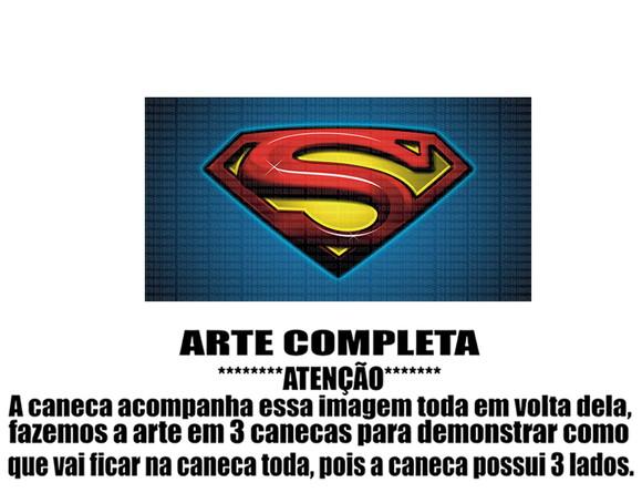 Caneca Polímero Superman Personalizada