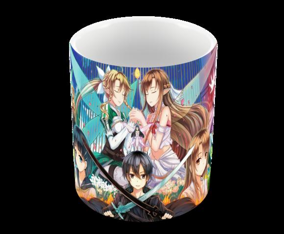 Caneca Polímero Sword Art Online Personalizada